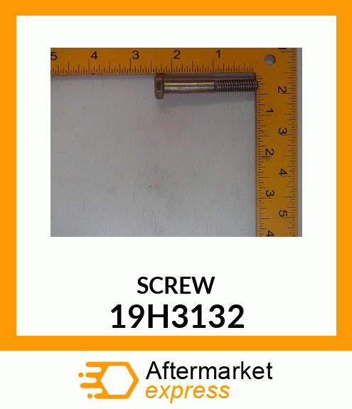 SCREW, HEX HEAD 19H3132