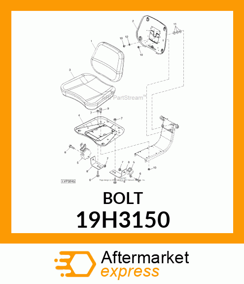 SCREW, HEX HEAD 19H3150