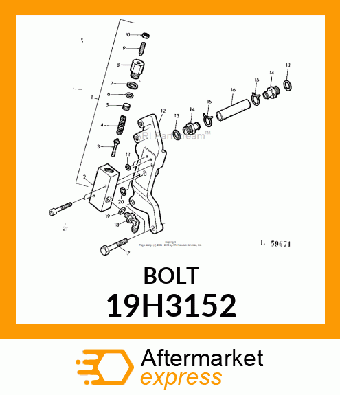 SCREW, HEX SOCKET HEAD 19H3152