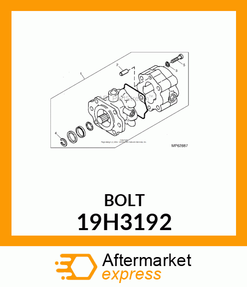 SCREW, HEX SOCKET HEAD 19H3192