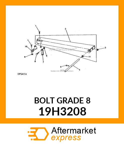 SCREW, HEX HEAD 19H3208