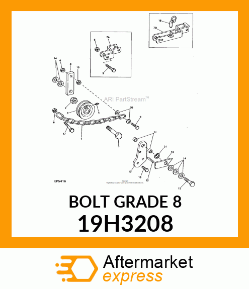 SCREW, HEX HEAD 19H3208