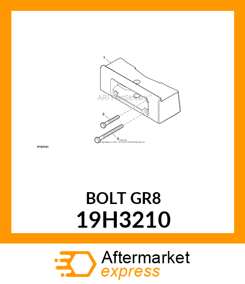 SCREW, HEX HEAD 19H3210