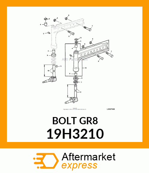 SCREW, HEX HEAD 19H3210