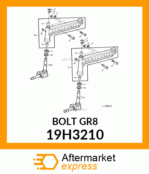 SCREW, HEX HEAD 19H3210