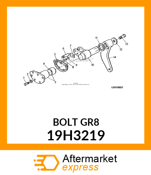 SCREW, HEX HEAD 19H3219