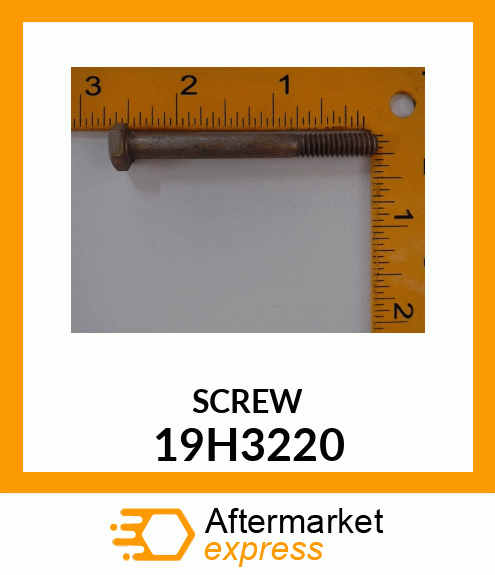 SCREW, HEX HEAD 19H3220