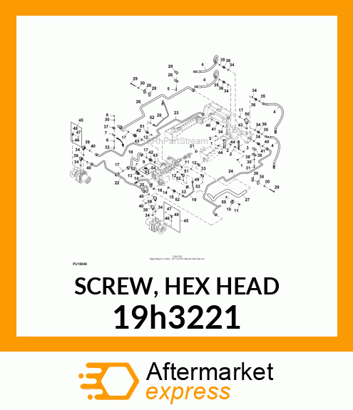 SCREW, HEX HEAD 19h3221