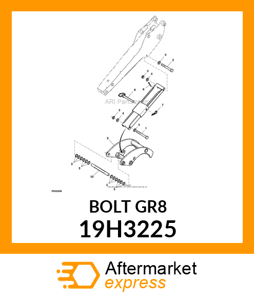 SCREW, HEX HEAD 19H3225