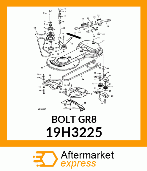 SCREW, HEX HEAD 19H3225