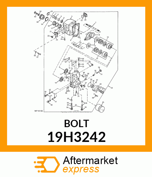 SCREW, HEX SOCKET HEAD 19H3242