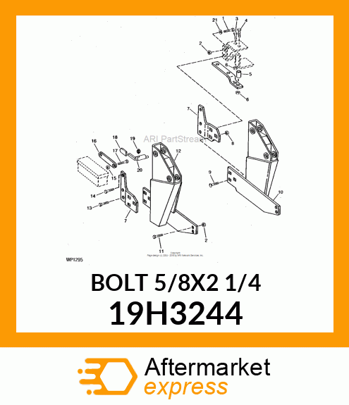 SCREW, HEX HEAD 19H3244