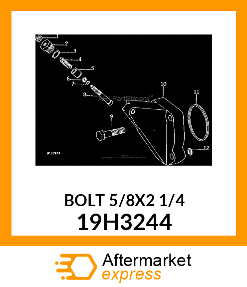 SCREW, HEX HEAD 19H3244