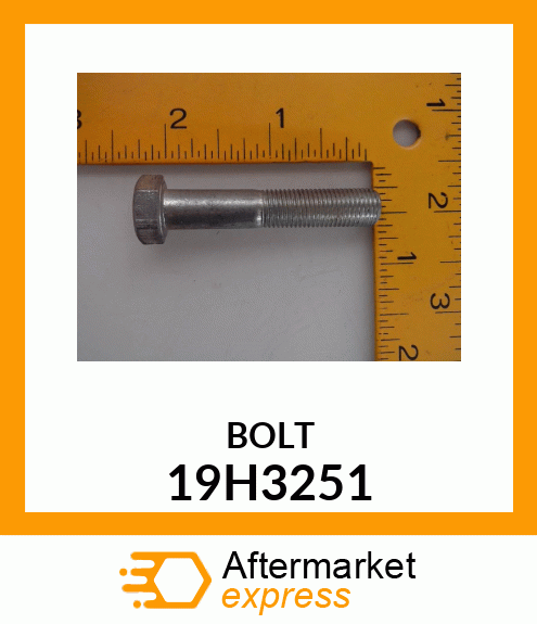 SCREW, HEX HEAD 19H3251