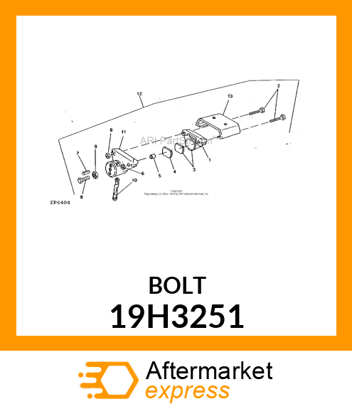 SCREW, HEX HEAD 19H3251