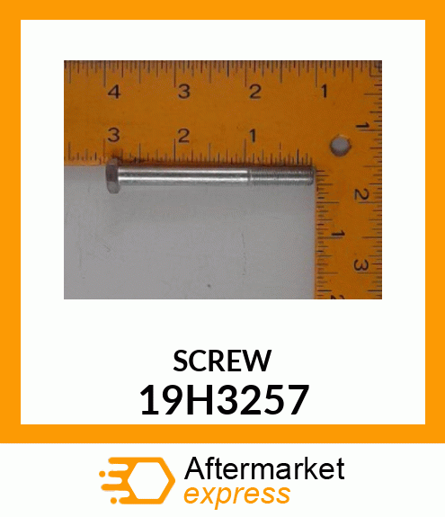 SCREW, HEX HEAD 19H3257