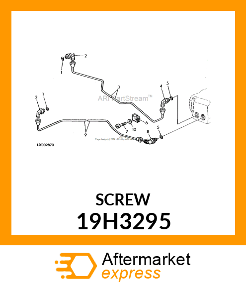 SCREW, HEX SOCKET HEAD 19H3295