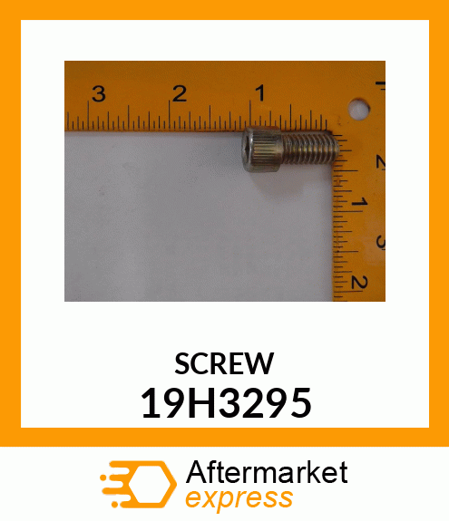 SCREW, HEX SOCKET HEAD 19H3295