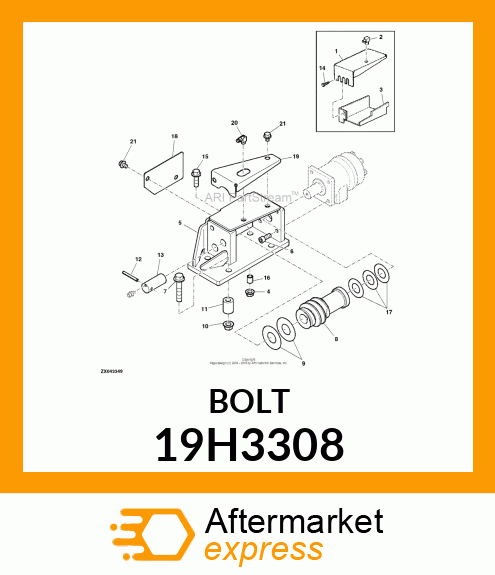 SCREW, HEX SOCKET HEAD 19H3308