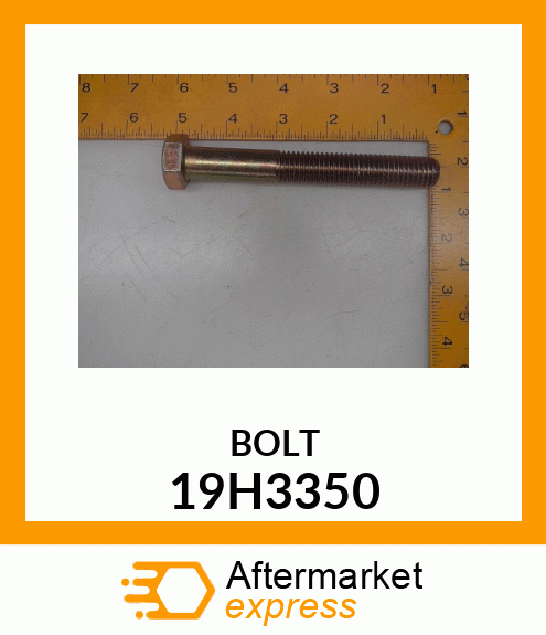 SCREW, HEX HEAD 19H3350