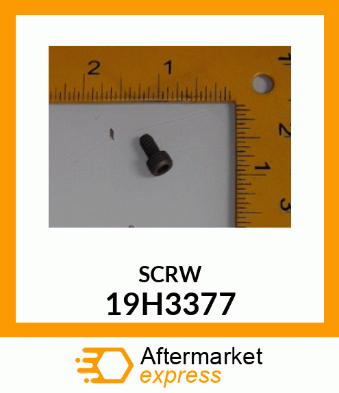 SCREW, HEX SOCKET HEAD 19H3377