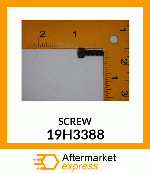 SCREW, HEX SOCKET HEAD 19H3388