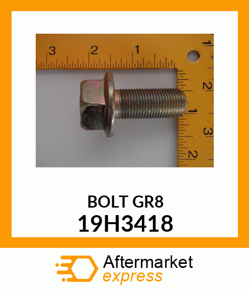 SCREW, HEX FLANGE HEAD 19H3418