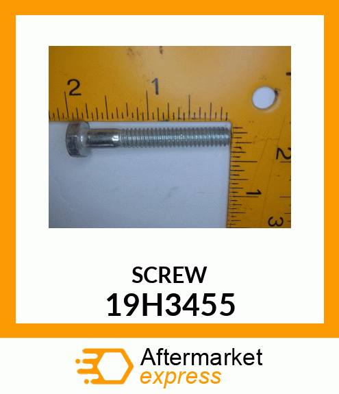 SCREW, HEX HEAD 19H3455