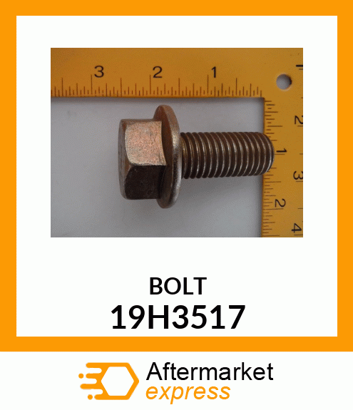 SCREW, HEX FLANGE HEAD 19H3517