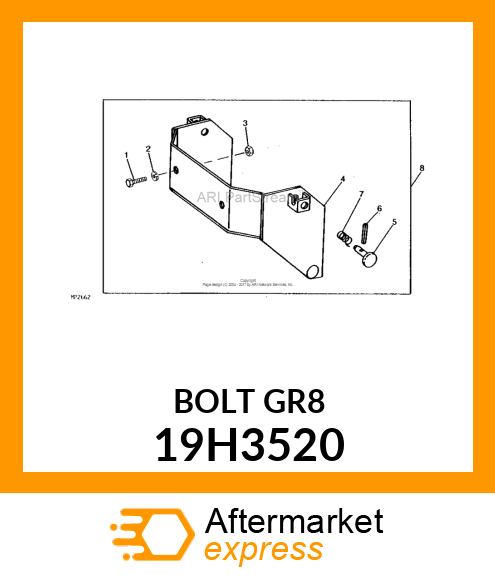 SCREW, HEX HEAD 19H3520