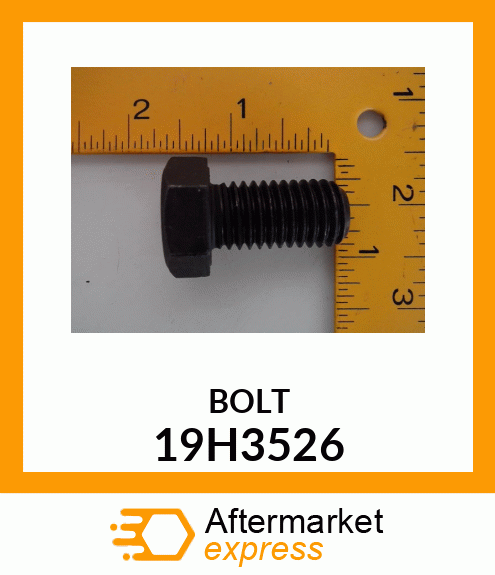 SCREW, HEX HEAD 19H3526