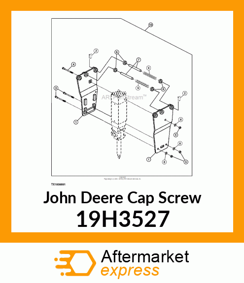 SCREW, HEX HEAD 19H3527