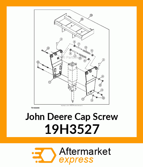 SCREW, HEX HEAD 19H3527