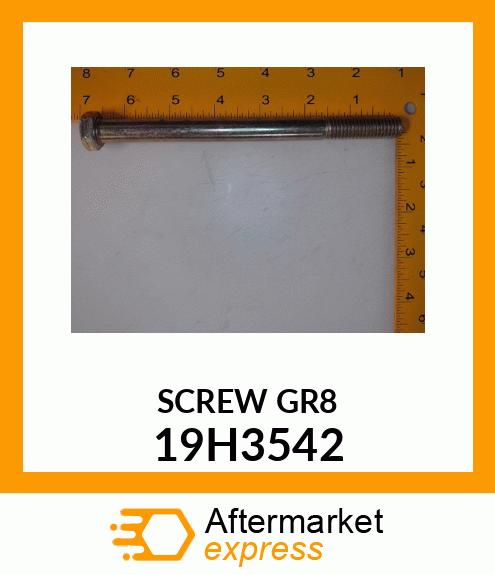 SCREW, HEX HEAD 19H3542