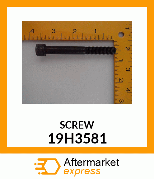 SCREW, HEX SOCKET HEAD 19H3581