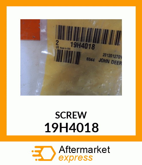 SCREW, HEX HEAD 19H4018