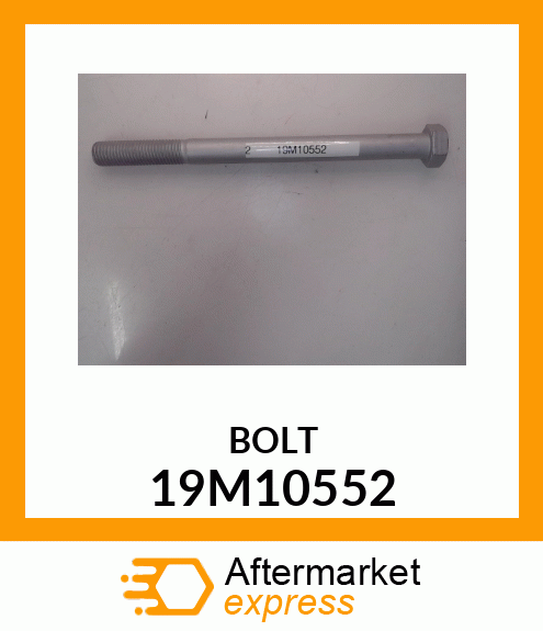 BOLT 19M10552