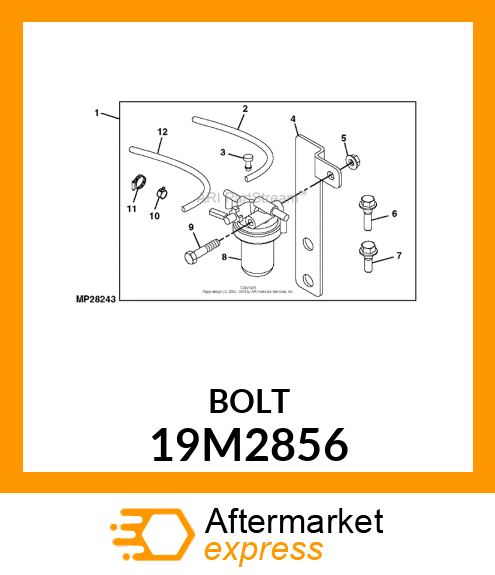 Cap Screw 19M2856