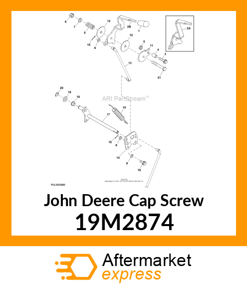 SCREW, HEX HEAD, METRIC 19M2874