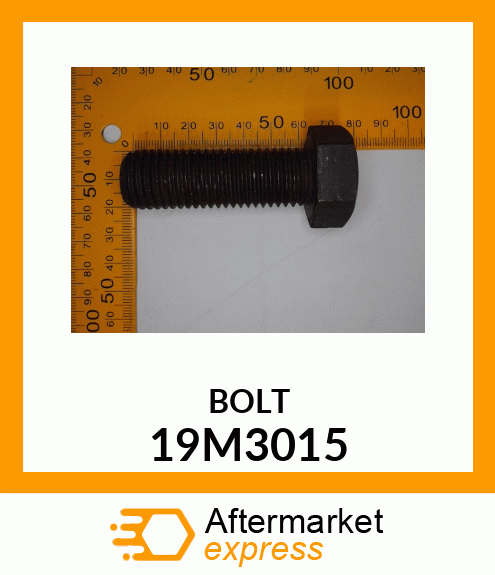 SCREW, HEX HEAD, METRIC 19M3015