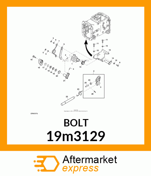 SCREW, HEX HEAD, METRIC 19m3129