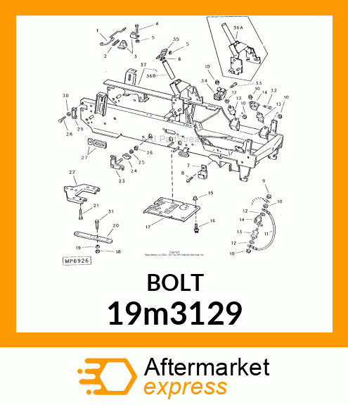 SCREW, HEX HEAD, METRIC 19m3129