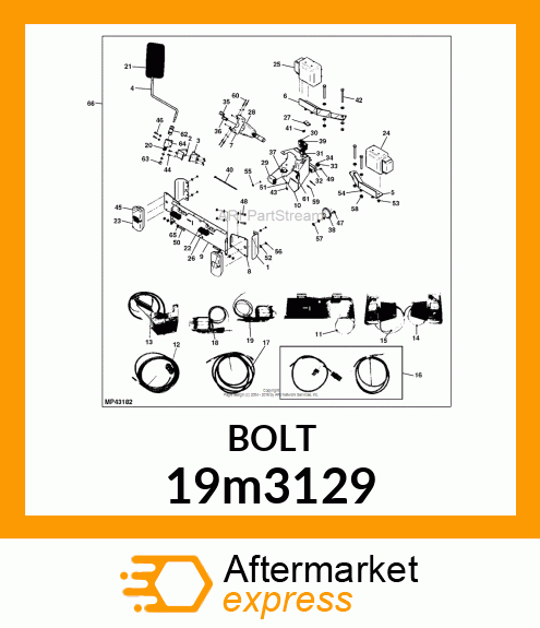 SCREW, HEX HEAD, METRIC 19m3129