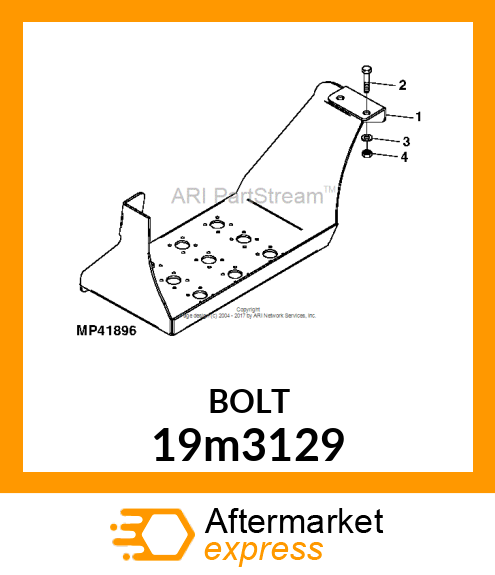 SCREW, HEX HEAD, METRIC 19m3129