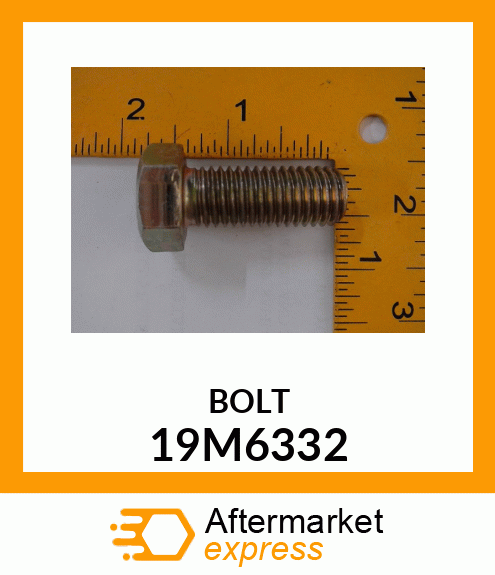 SCREW, HEX HEAD, METRIC 19M6332