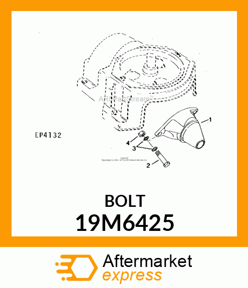 SCREW, HEX HEAD, METRIC 19M6425