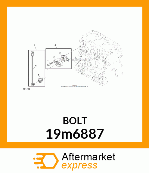 BOLT, BOLT 19m6887