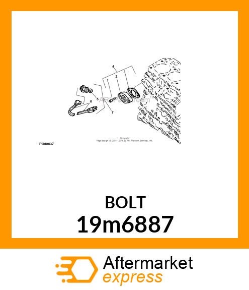 BOLT, BOLT 19m6887