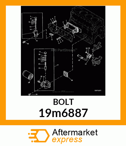 BOLT, BOLT 19m6887