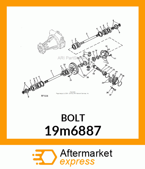 BOLT, BOLT 19m6887